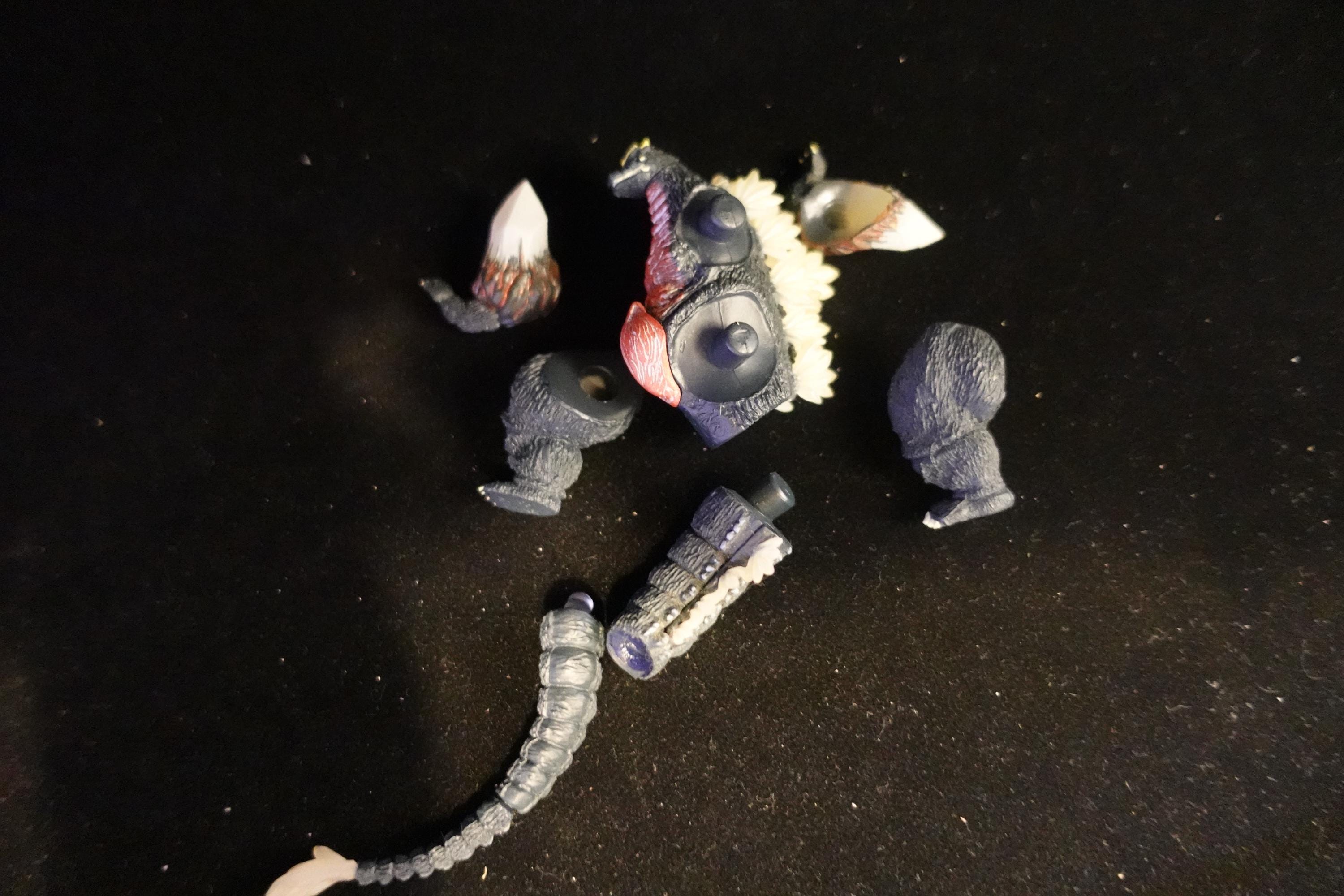 Godzilla Toho 1994 Space Godzilla Series Figure Bandai