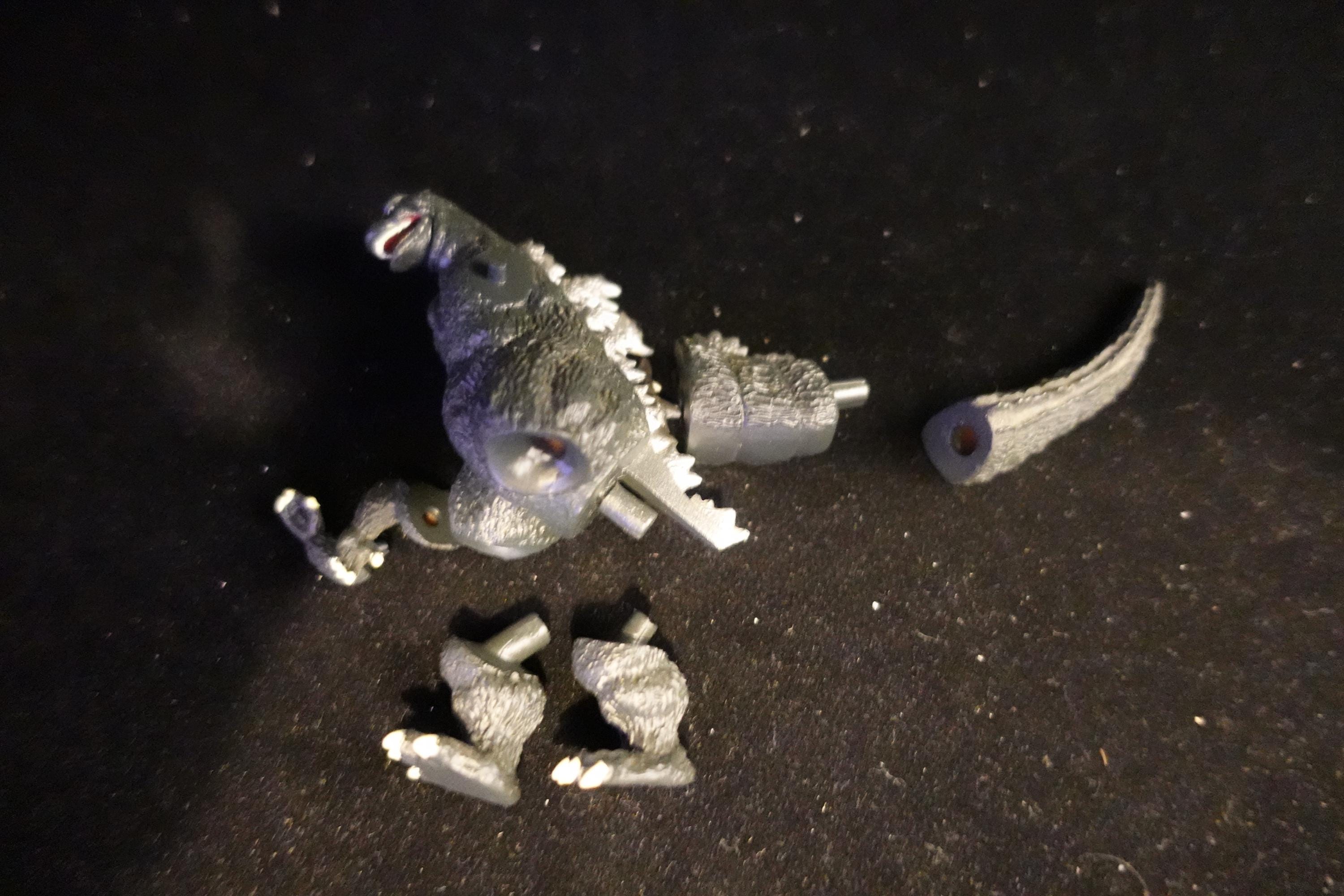 Godzilla Toho 2001 Godzilla Bandai HG Series