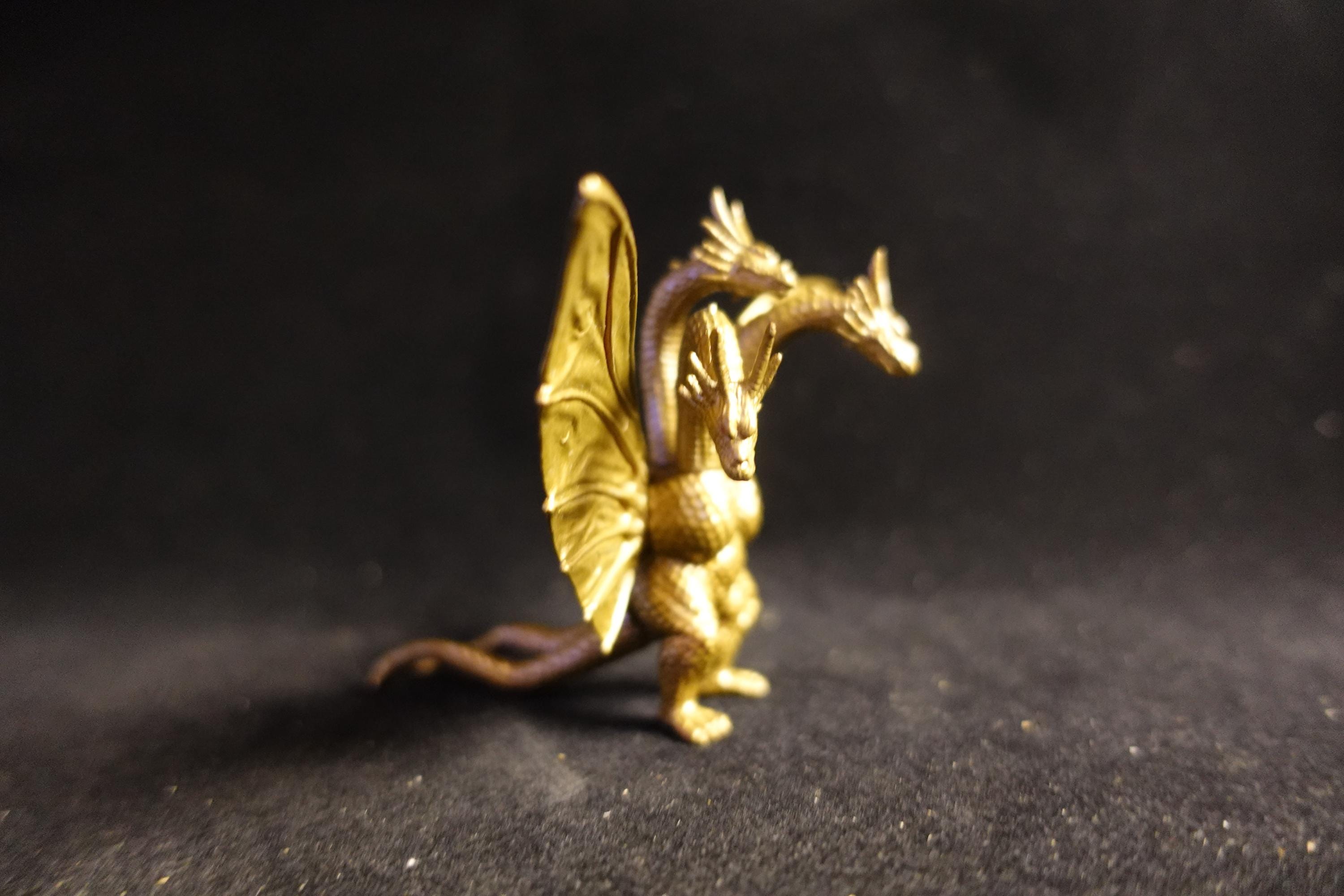 Godzilla x Gamera x Mothra Toho 1994 King Ghidorah Kaiju Bandai HG Series Ex