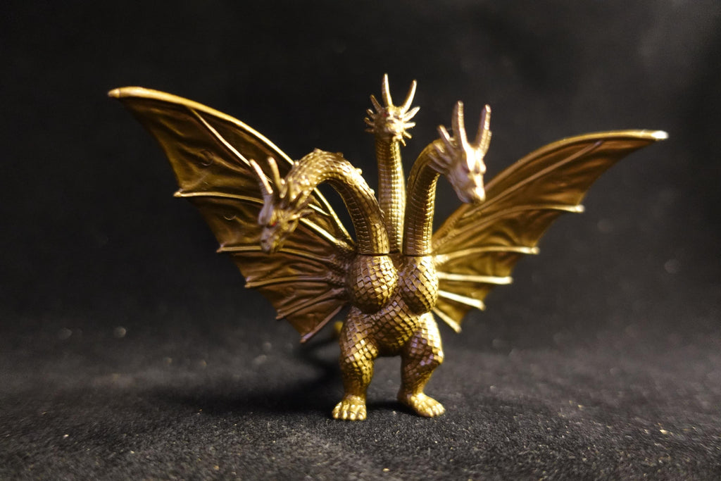 Godzilla x Gamera x Mothra Toho 1994 King Ghidorah Kaiju Bandai HG Series Ex
