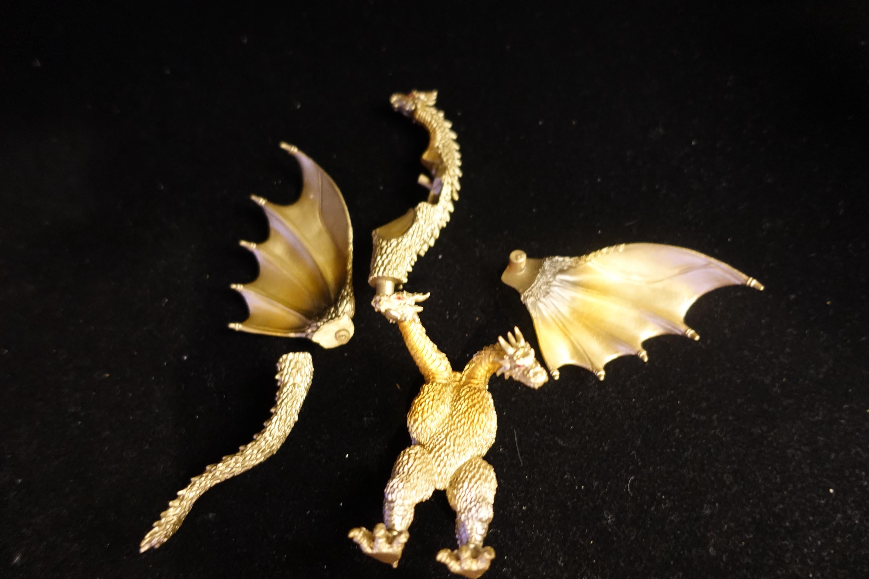 Godzilla Toho Ghidorah Figure Bandai HG Series 7