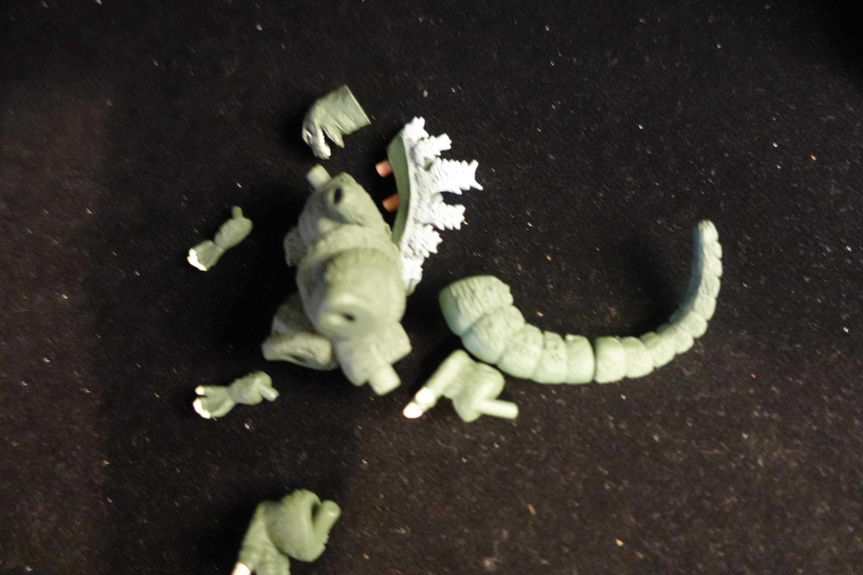 Godzilla Toho 1962 Godzilla Chronicles Mode Bandai HG Series 6