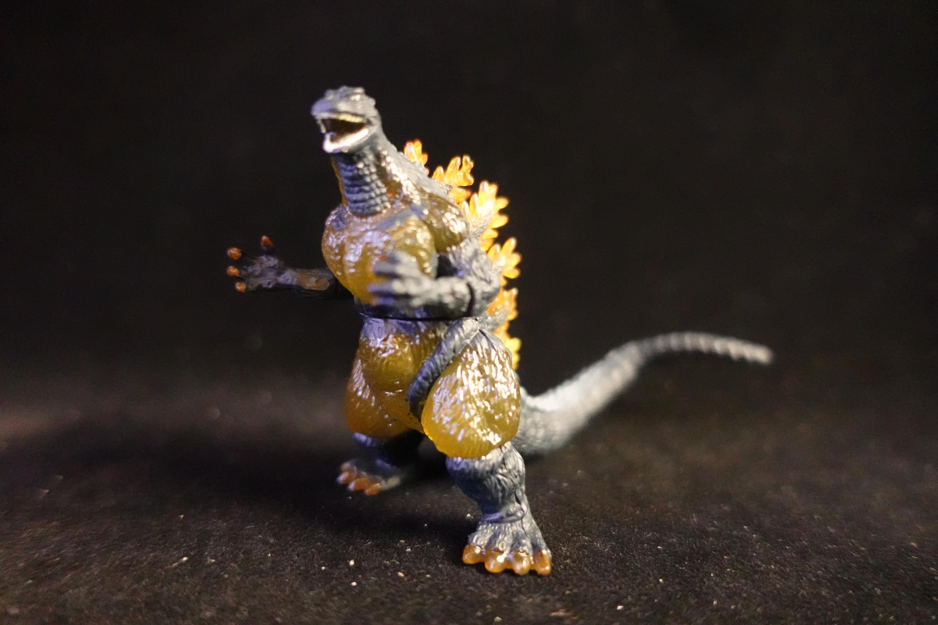Godzilla Toho 2005 Figure Burning Godzilla Bandai HG Series