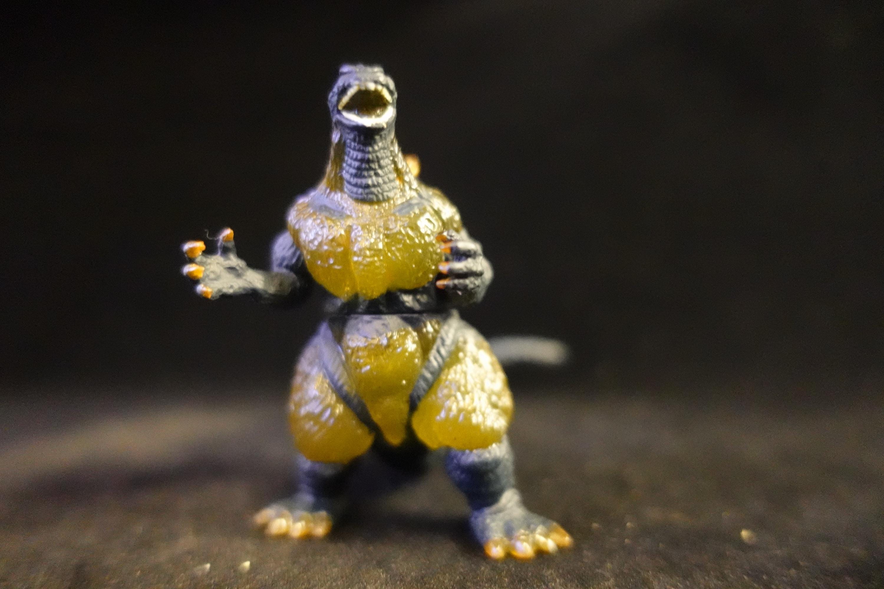 Godzilla Toho 2005 Figure Burning Godzilla Bandai HG Series