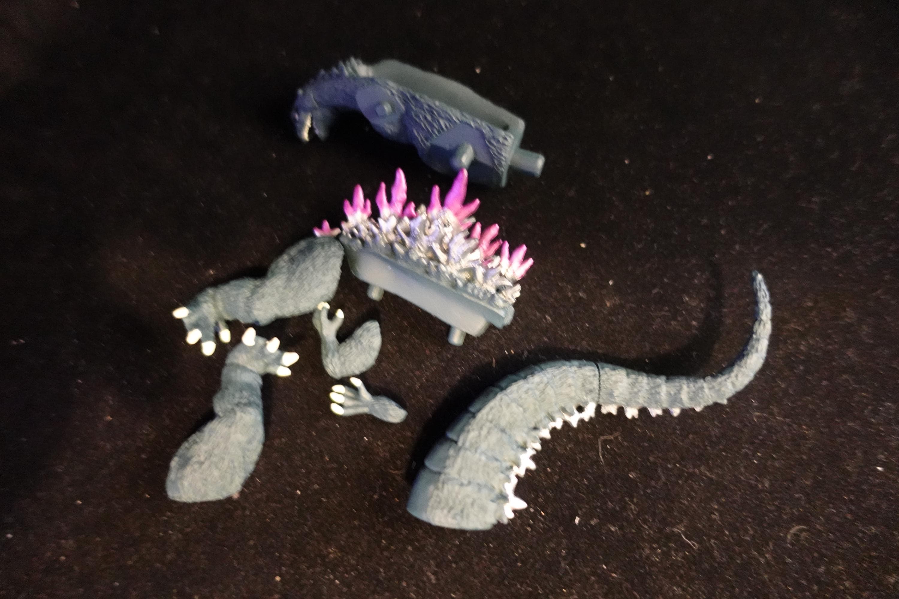 Godzilla Toho Figure 1999 Godzilla Figure Bandai HG Series