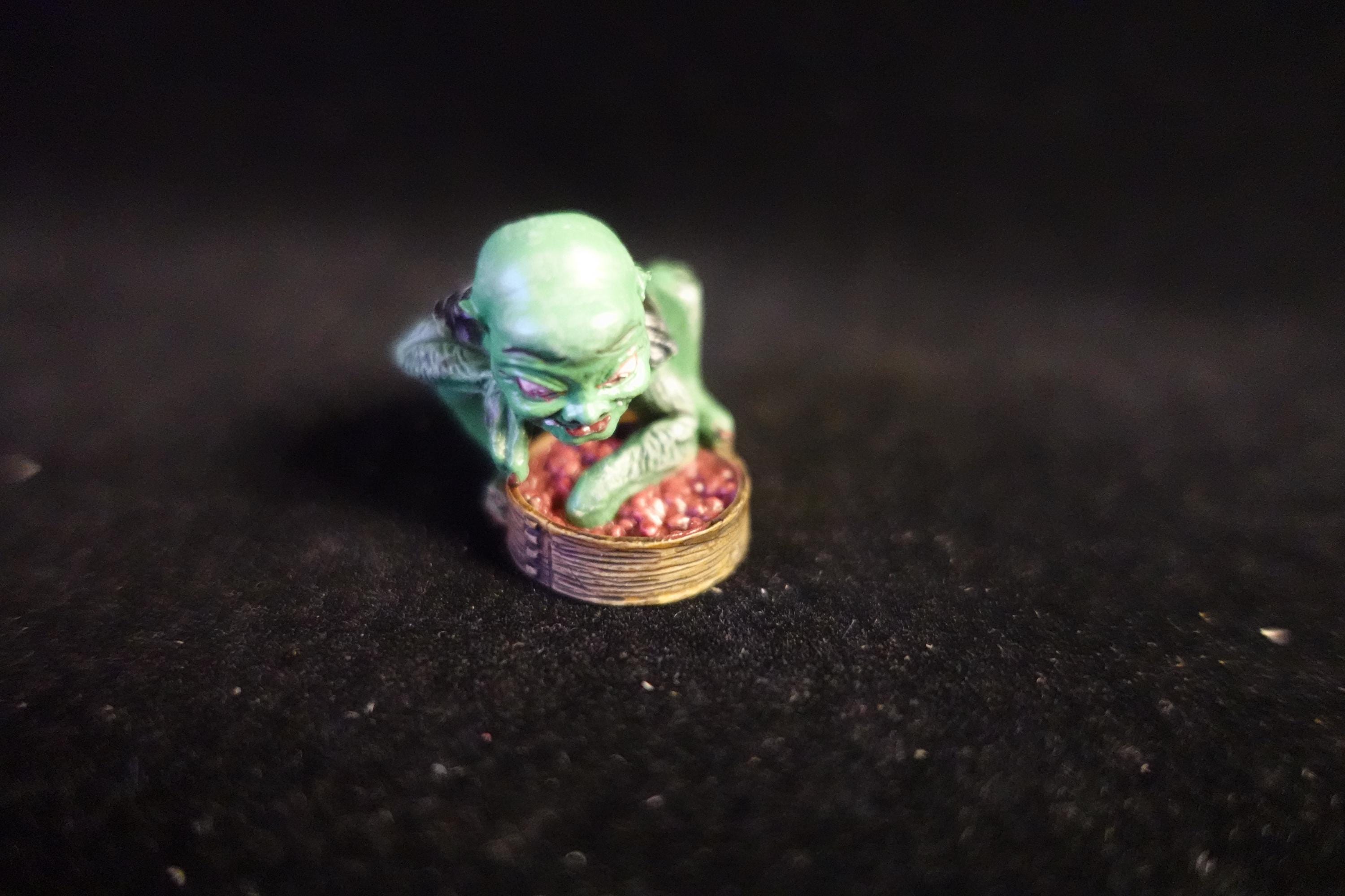 Japanese Yokai Azukiarai Mini Mascot Figure Kaiyodo