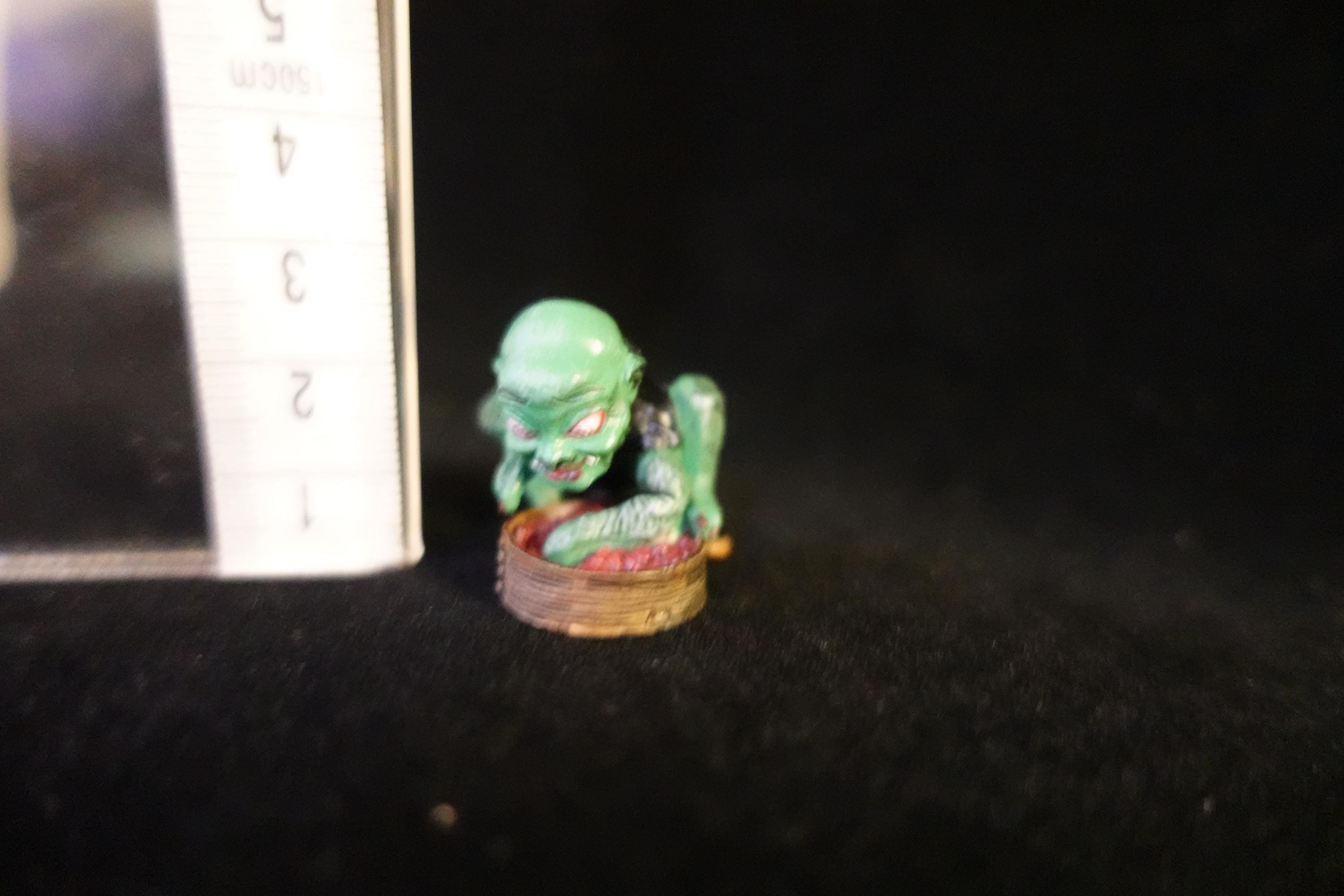 Japanese Yokai Azukiarai Mini Mascot Figure Kaiyodo