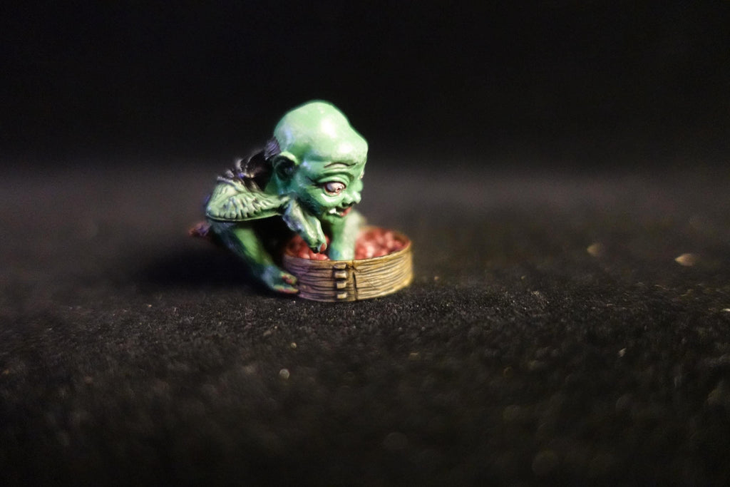 Japanese Yokai Azukiarai Mini Mascot Figure Kaiyodo