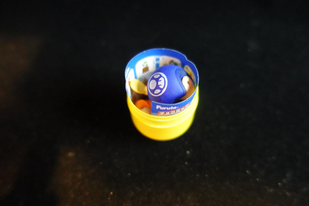 Super Mario Bros Figure Blue Propeller Mushroom Toad