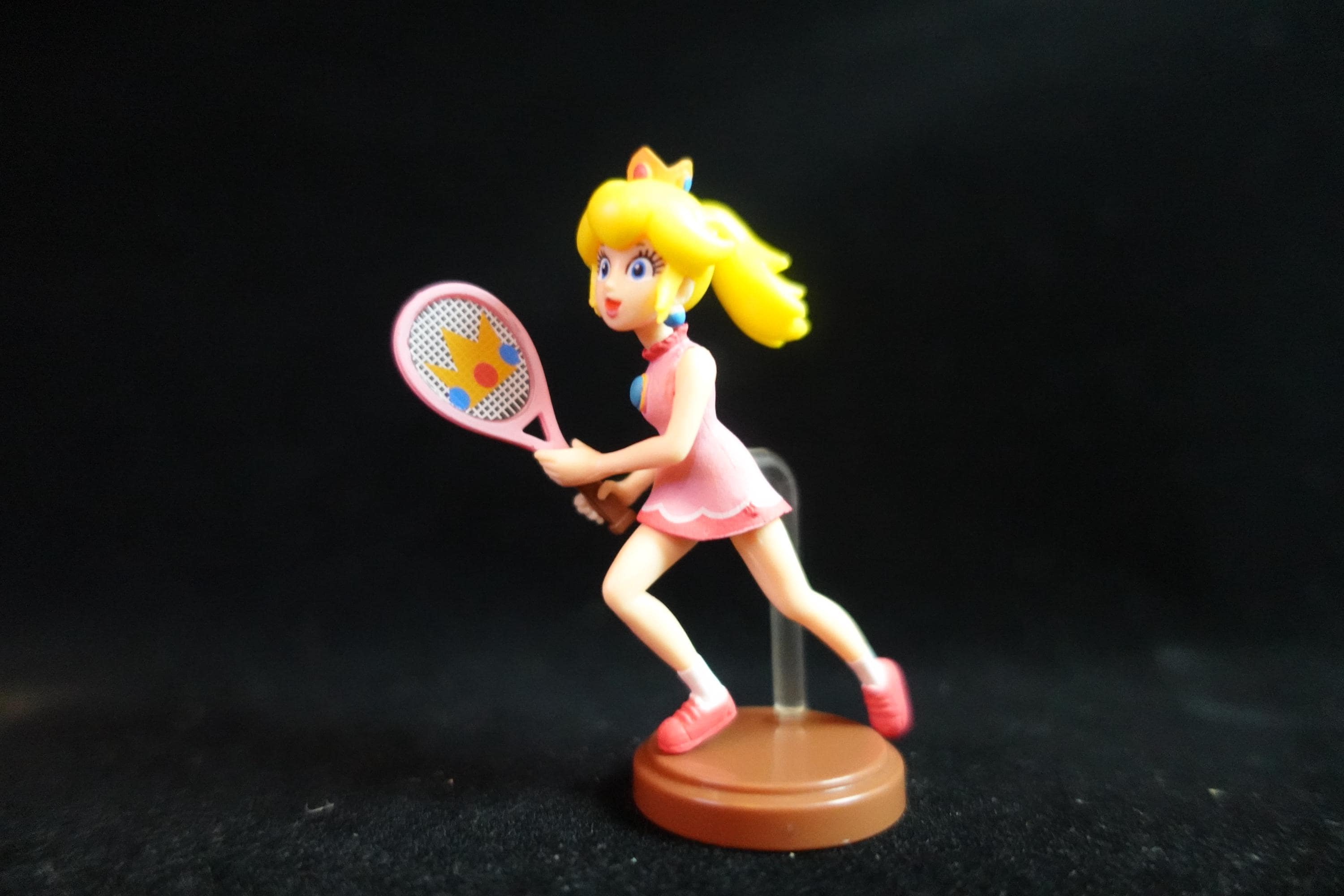 Super Mario Sport Figure Princess Peach Tennis Furuta