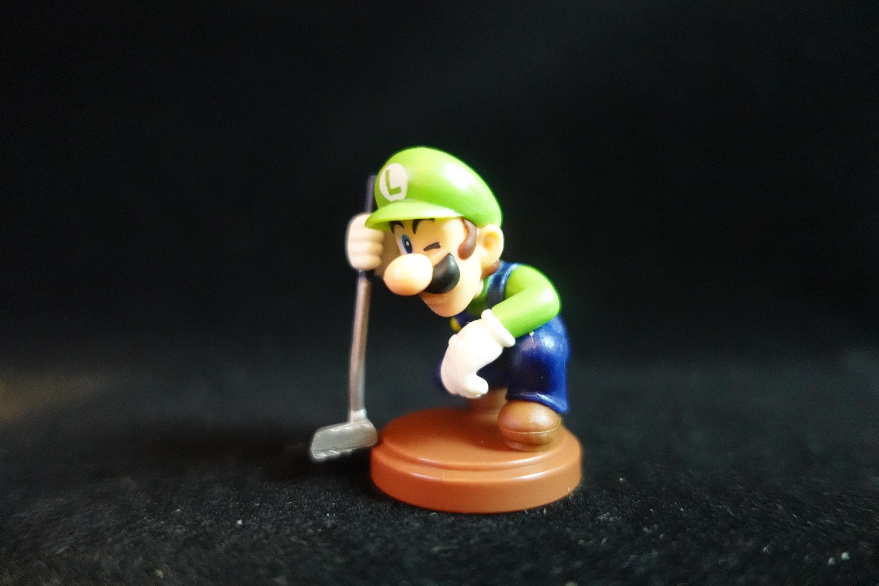 Super Mario Sport Figure Luigi Golf Furuta
