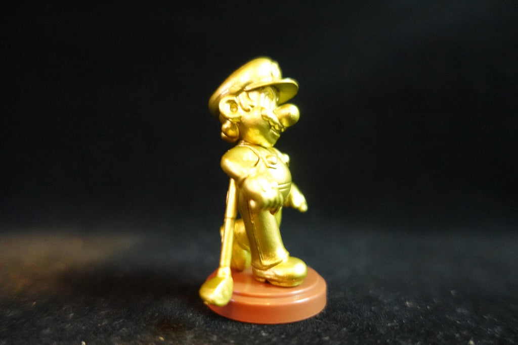 Super Mario Sport Figure Golden Mario Golf Tennis Furuta