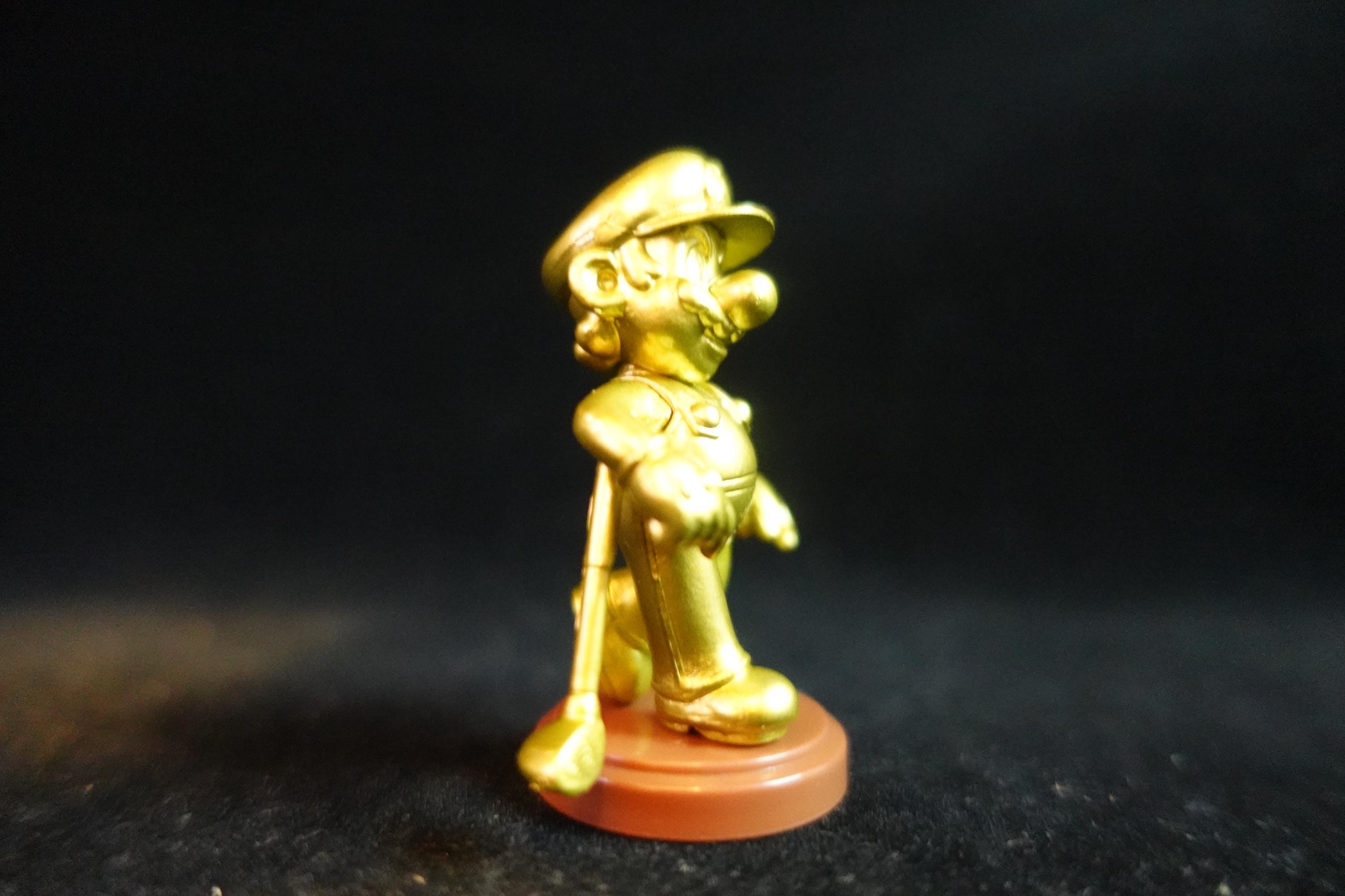 Super Mario Sport Figure Golden Mario Golf Tennis Furuta