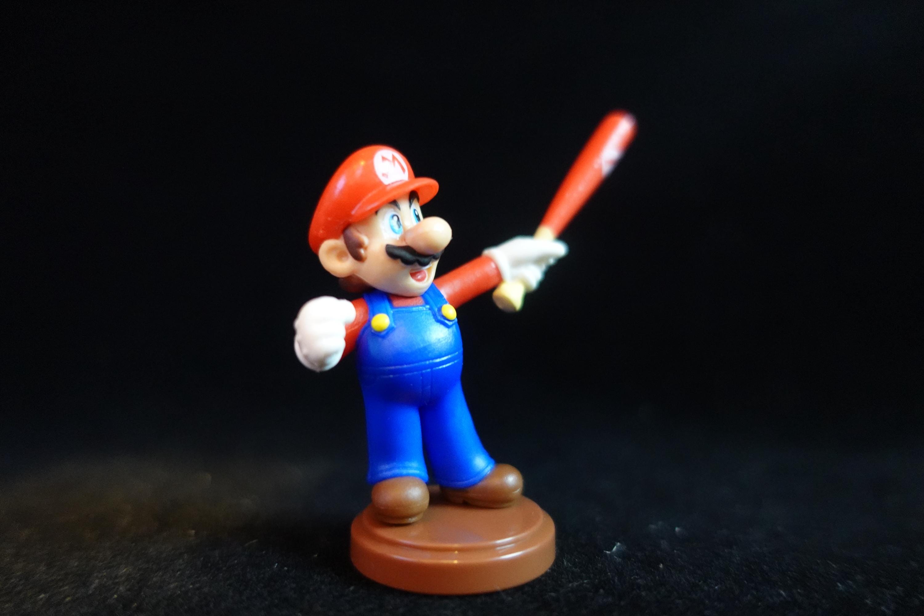 Super Mario Sport Figure Mario Baseball Furuta