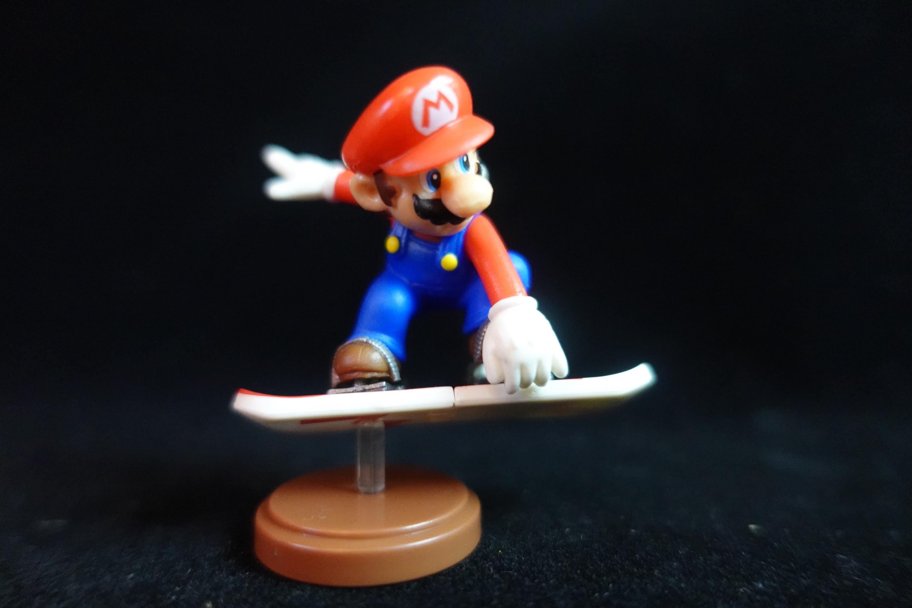Super Mario Sport Figure Mario Snowboard Furuta