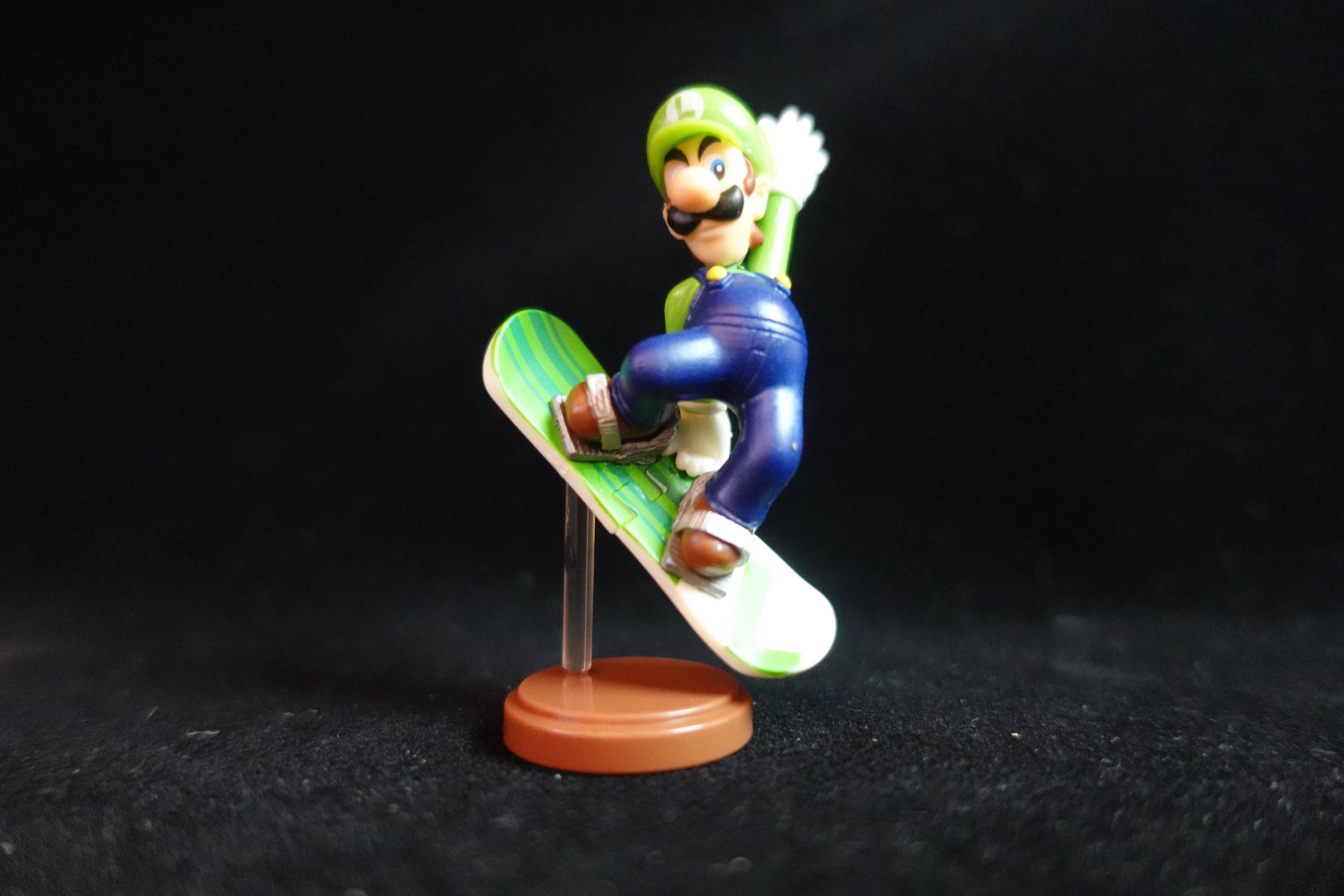 Super Mario Sport Figure Luigi Snowboard Furuta
