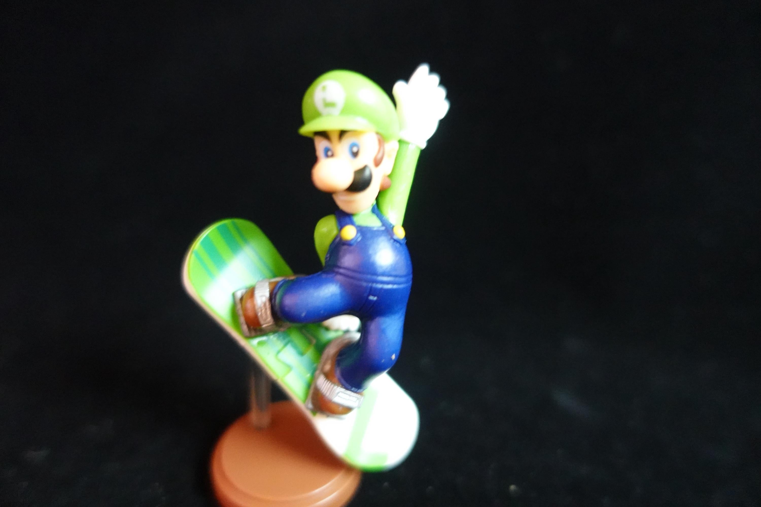 Super Mario Sport Figure Luigi Snowboard Furuta