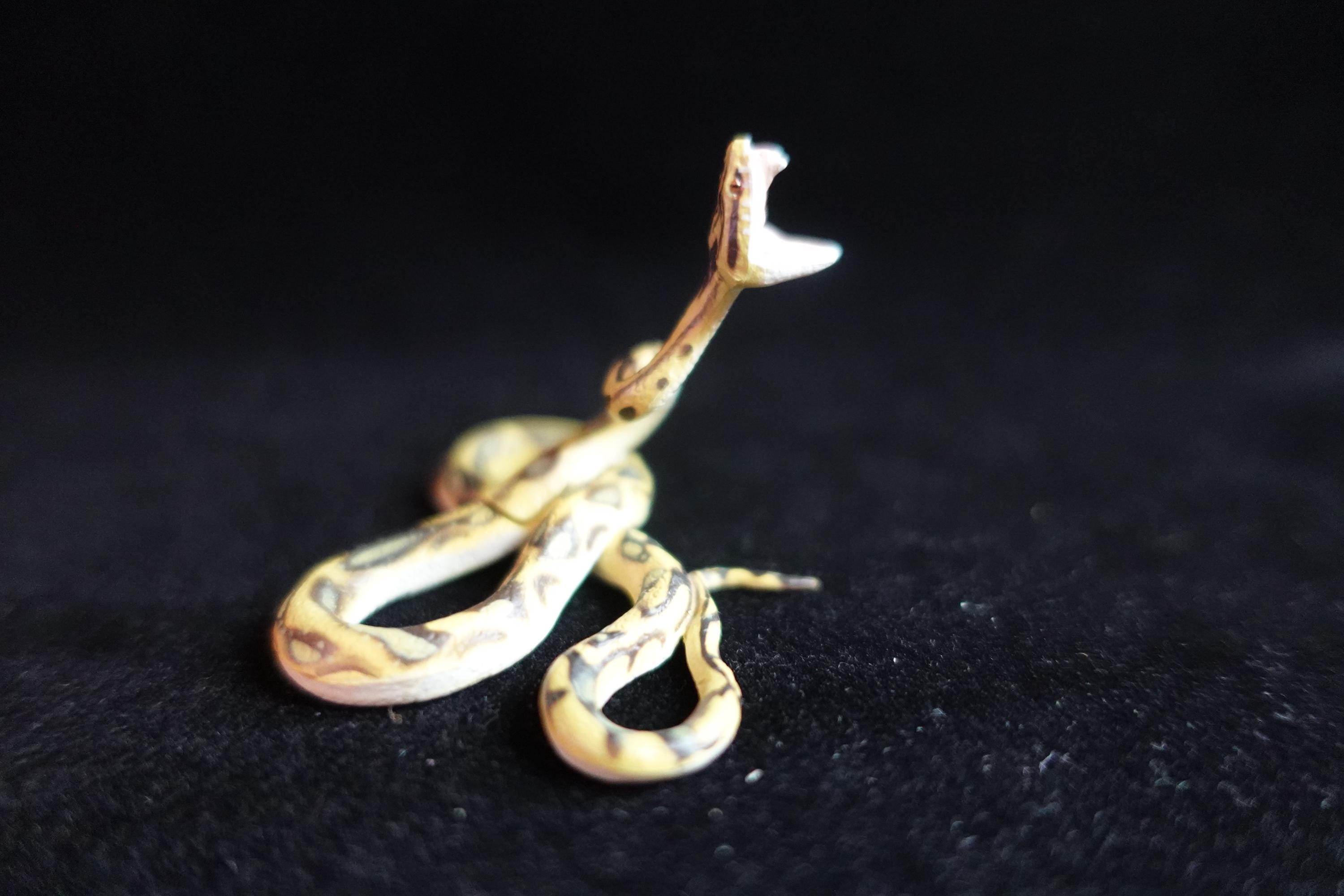 Kaiyodo ChocoQ Animatales Series 7 Spotted Pit Viper Snake
