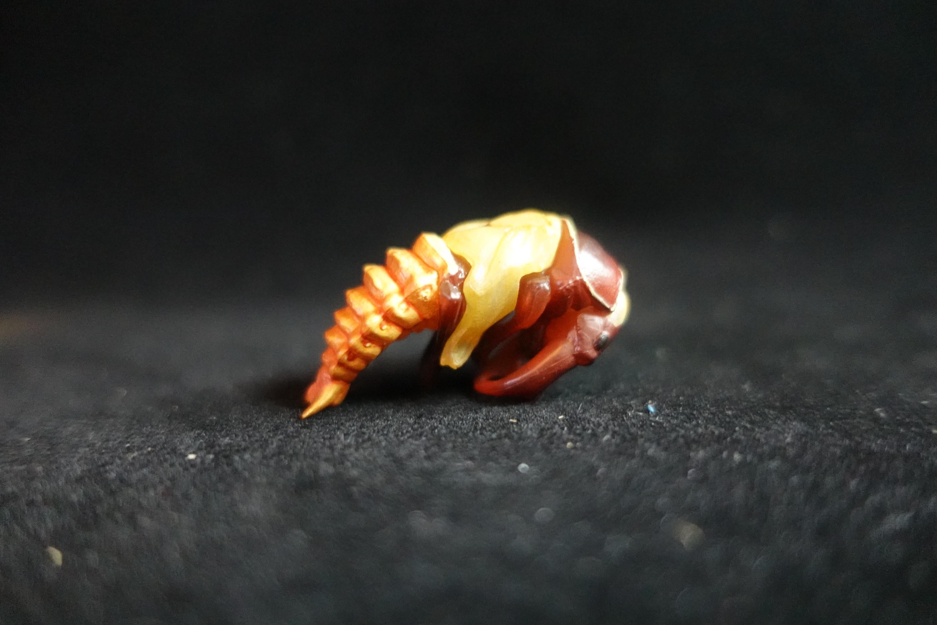 Kaiyodo ChocoQ Animatales Series 7 Secret SP Insect Beetle Pupa Larva C