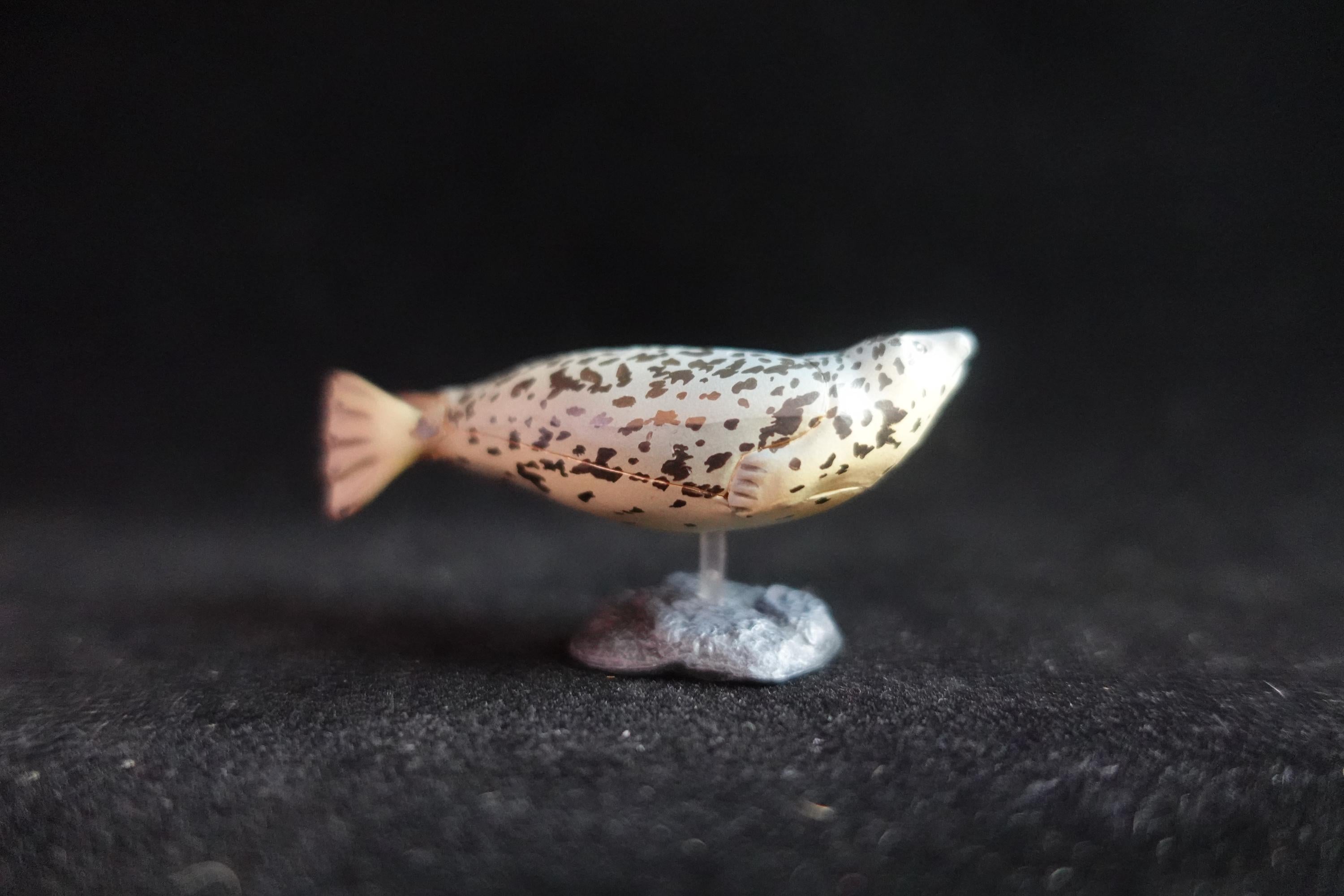 Kaiyodo ChocoQ Animatales Series 7 Spotted Seal Fish