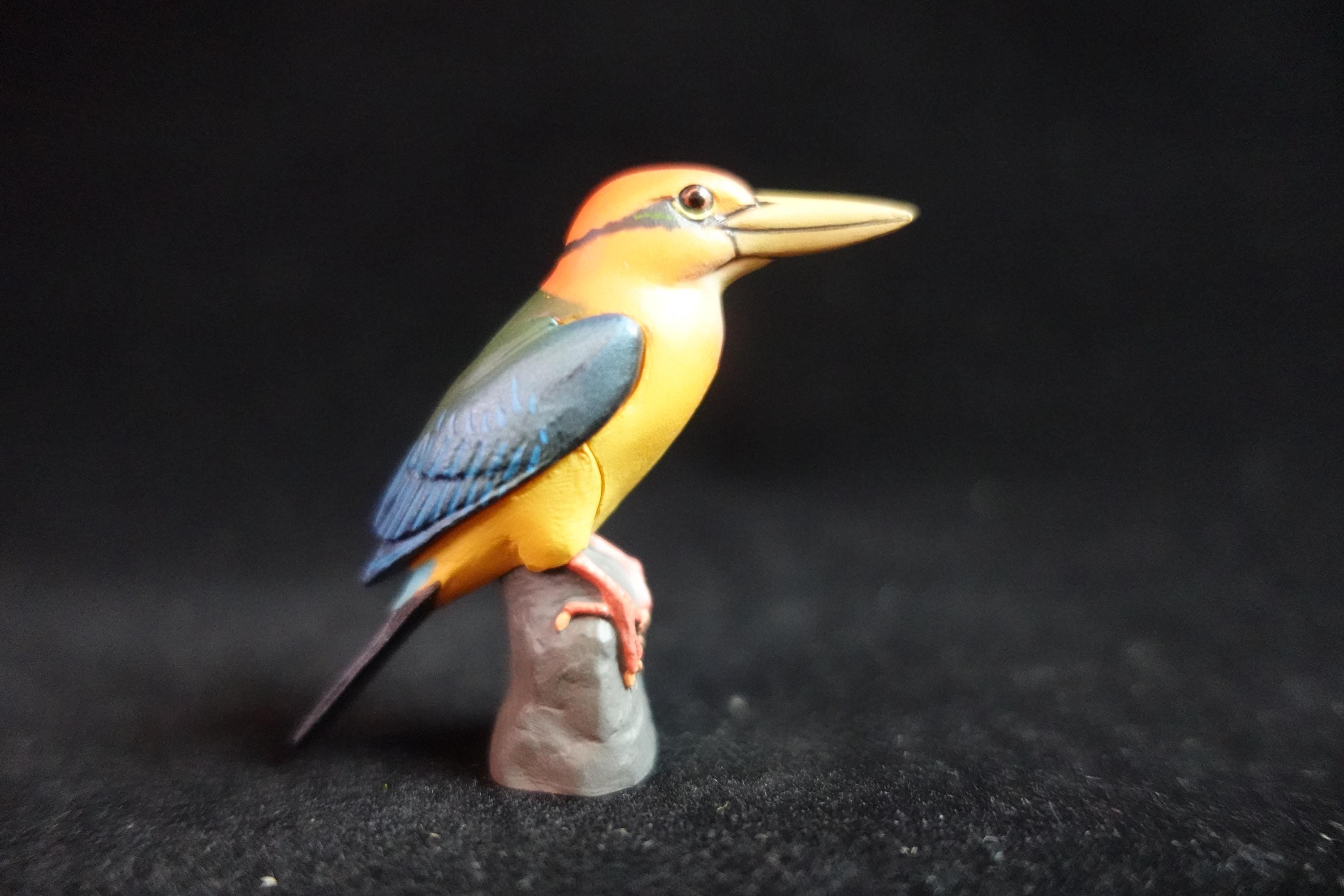 Kaiyodo ChocoQ Animatales Series 8 Kingfisher Bird B Secret Sp