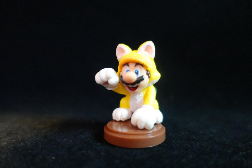 Super Mario 3D World + Fury World Figure Cat Mario Furuta