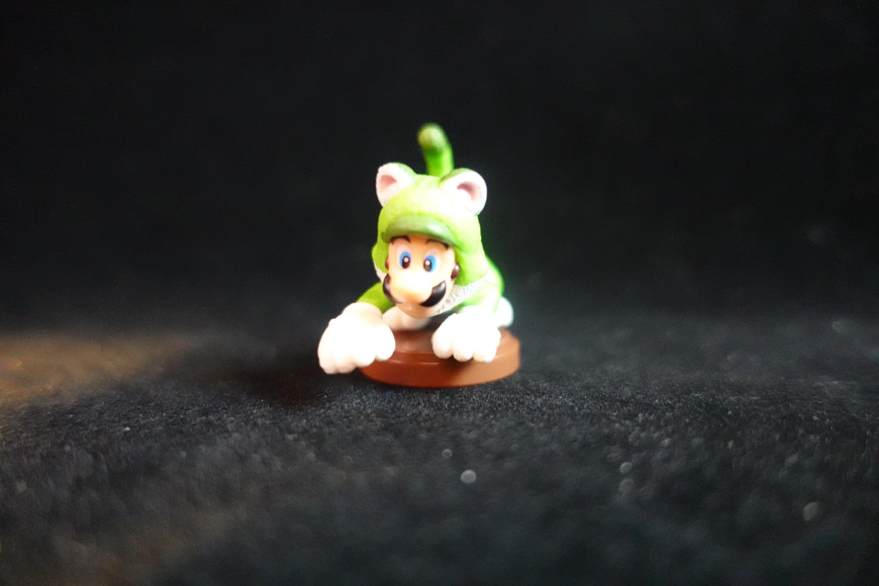 Super Mario 3D World + Fury World Figure Cat Luigi Mario Furuta