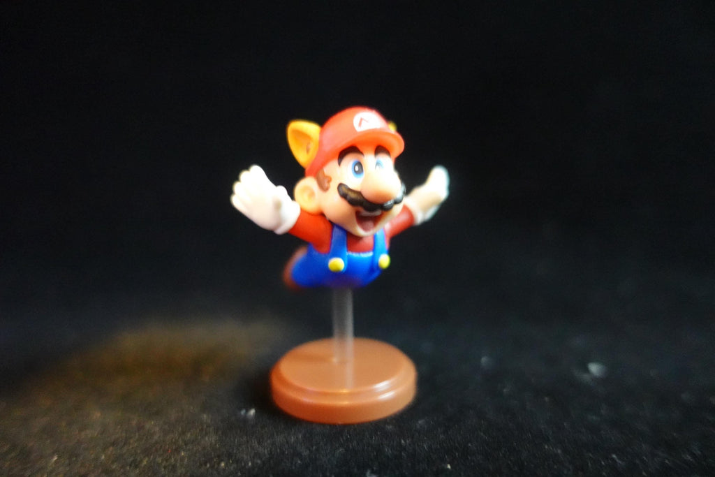 Super Mario 35th Anniversary Furuta Japan Super Mario Figure Raccoon Mario