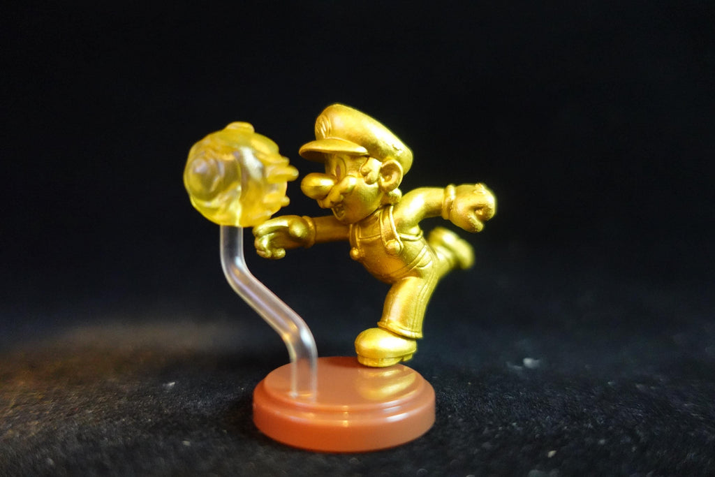 Super Mario 35th Anniversary Furuta Japan Super Mario Figure Gold Mario