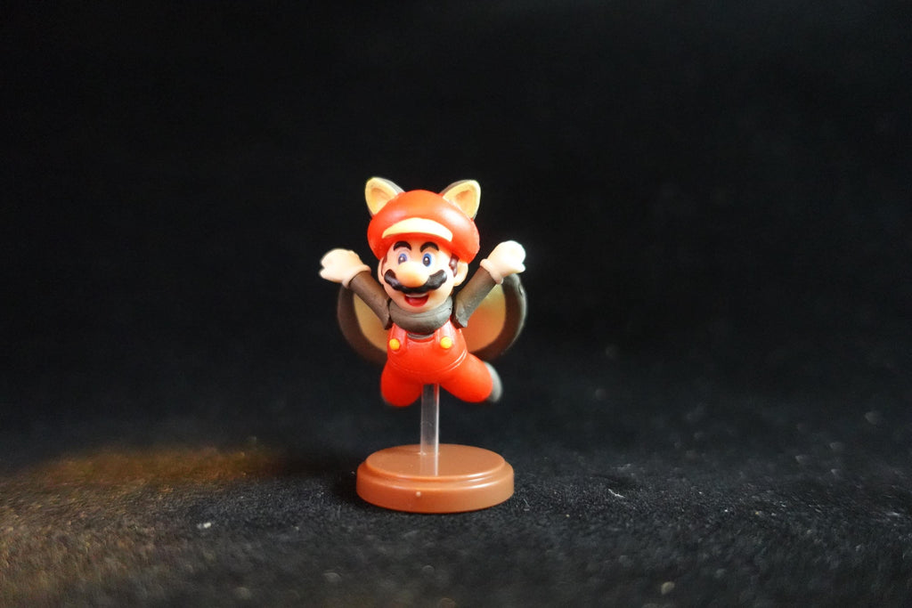 Super Mario 35th Anniversary Furuta Japan Super Mario Figure Flying Squirrel Mario