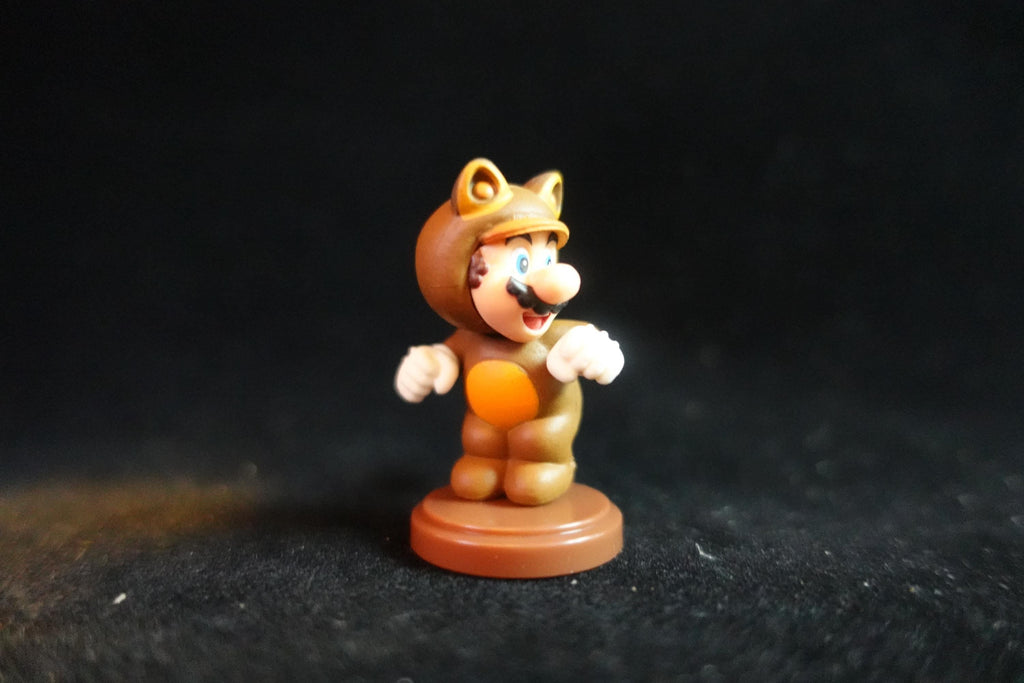 Super Mario 35th Anniversary Furuta Japan Super Mario Figure Raccoon Mario