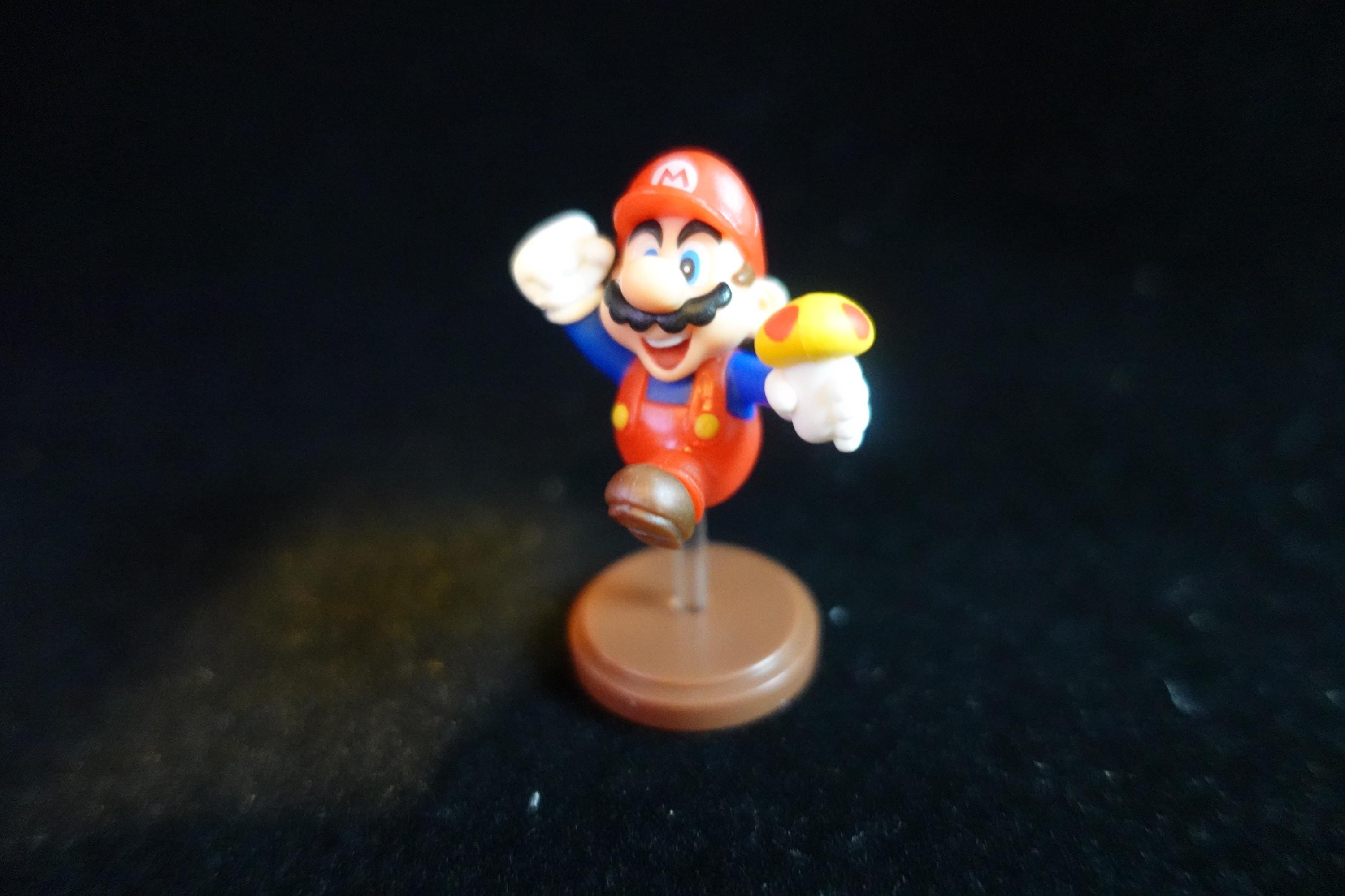 Super Mario 35th Anniversary Furuta Japan Super Mario Figure Mario Mushroom
