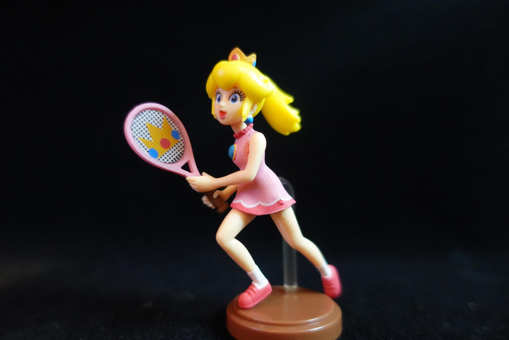 Super Mario Sport Figure Princess Peach Tennis Furuta