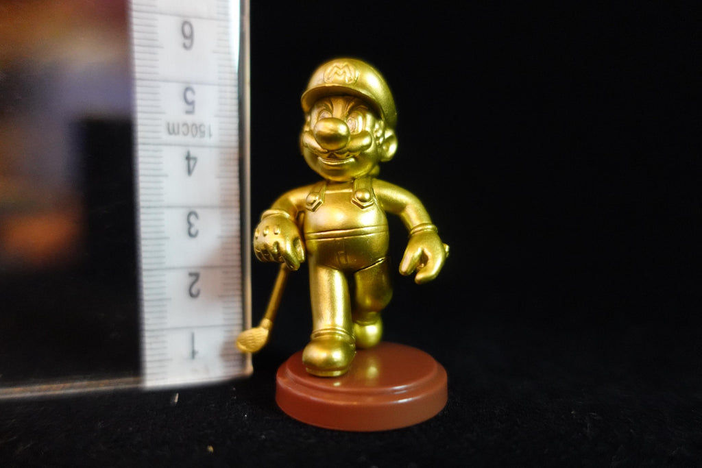 Super Mario Sport Figure Golden Mario Golf Tennis Furuta