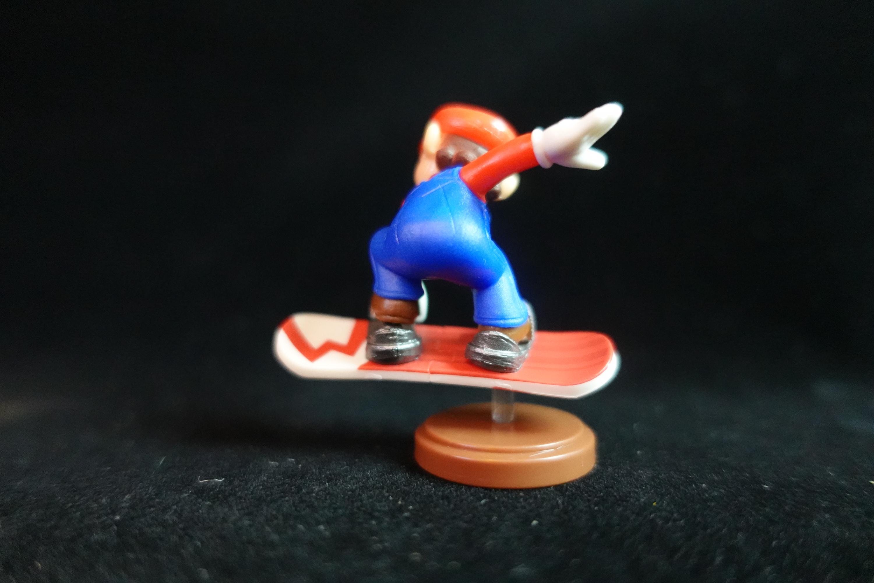 Super Mario Sport Figure Mario Snowboard Furuta