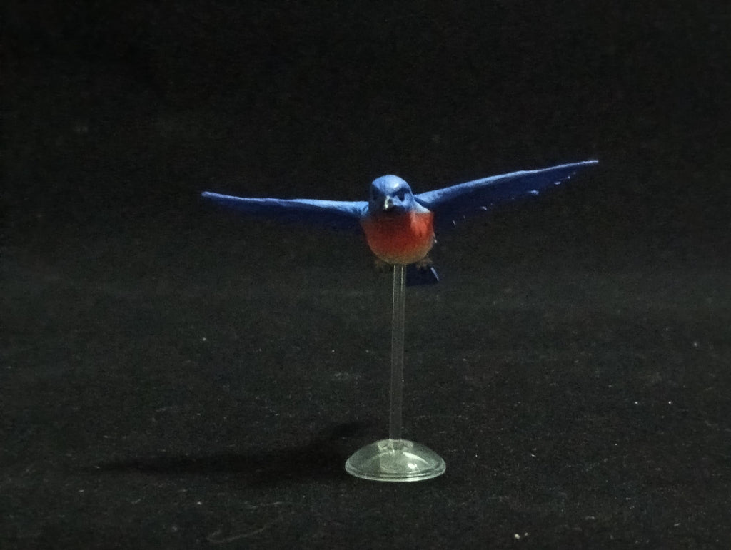 Miniature Eastern Thrush (Red-collared Bird) Figurine Kaiyodo