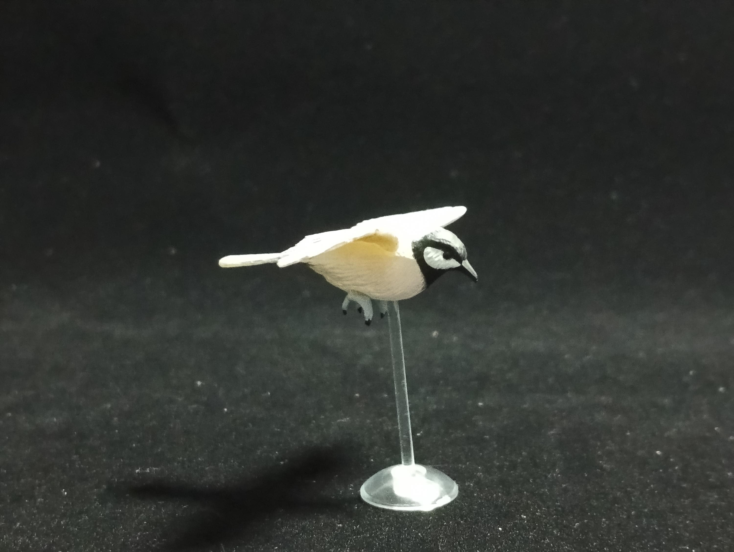 Miniature Great tit (Japanese tit) Figurine Kaiyodo