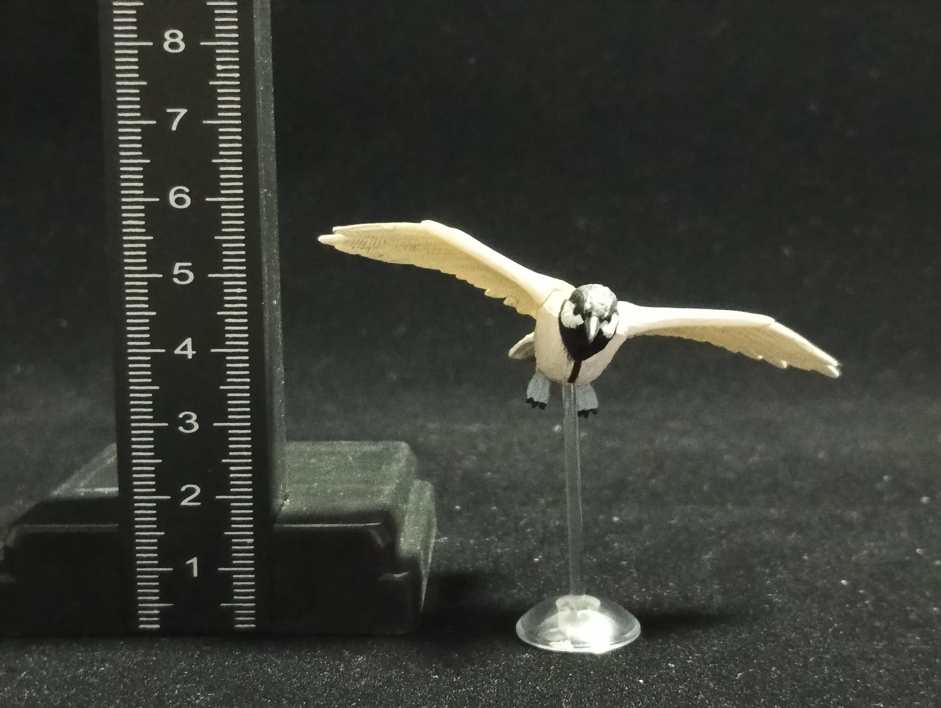 Miniature Great tit (Japanese tit) Figurine Kaiyodo