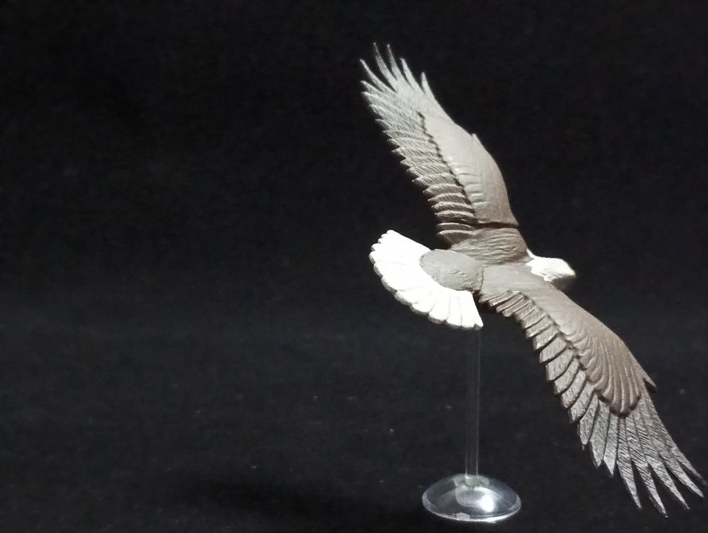 Miniature Bald eagle Figurine - Kaiyodo