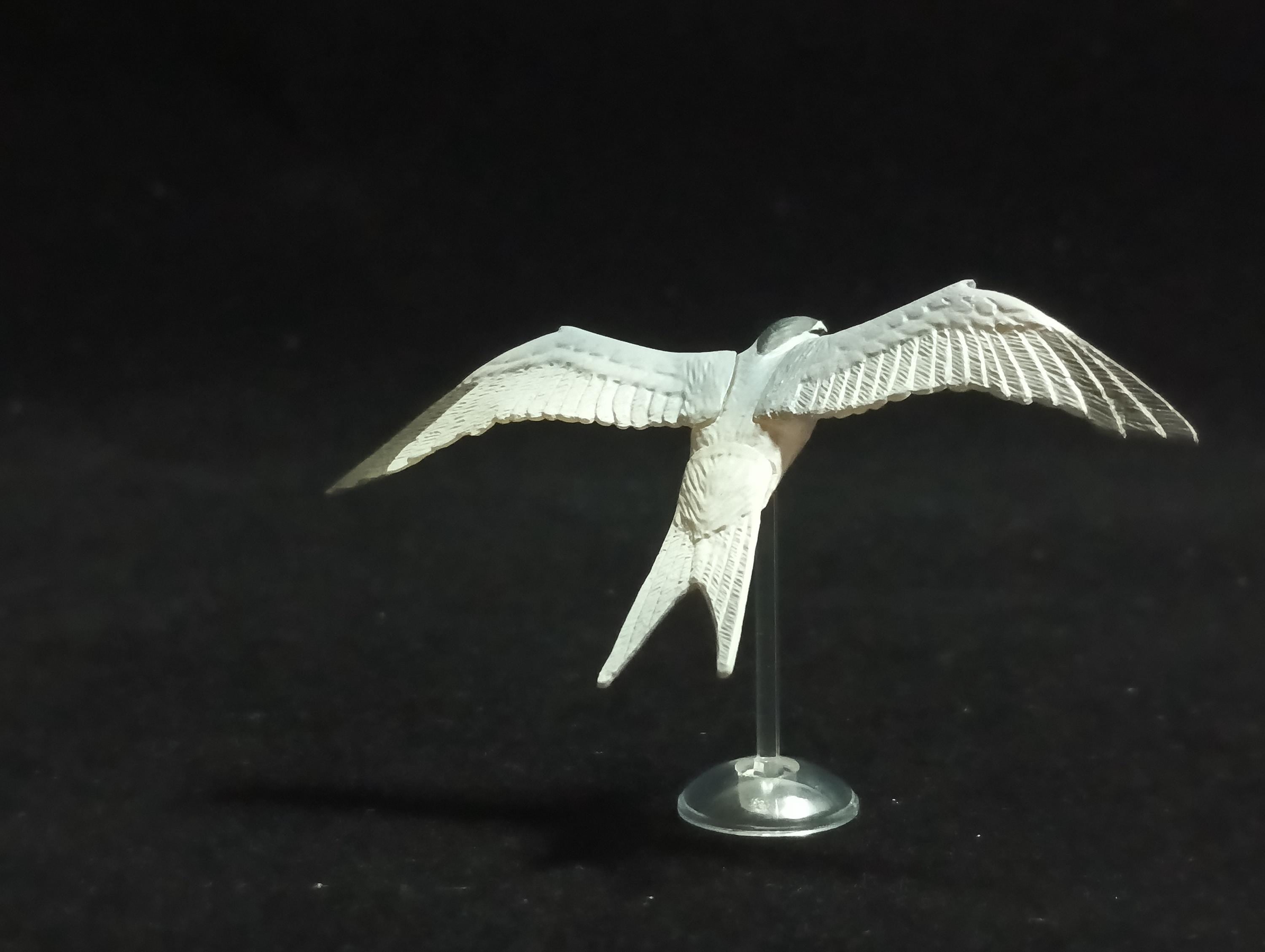 Miniature Little Tern (Sterna stern) Figurine - Kaiyodo
