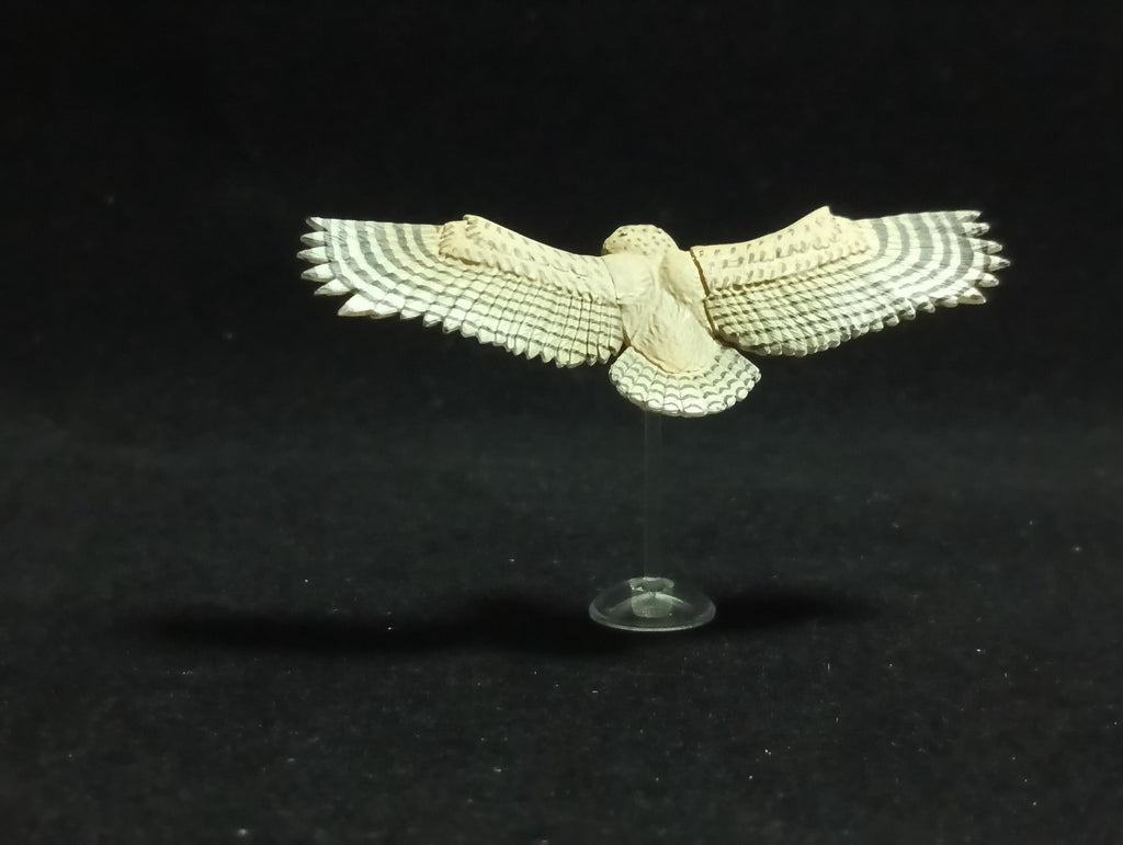 Miniature Short-eared owl Figurine - Kaiyodo