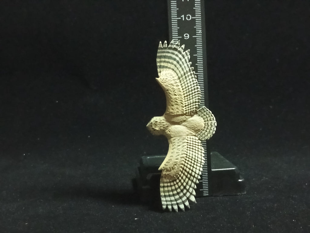 Miniature Short-eared owl Figurine - Kaiyodo
