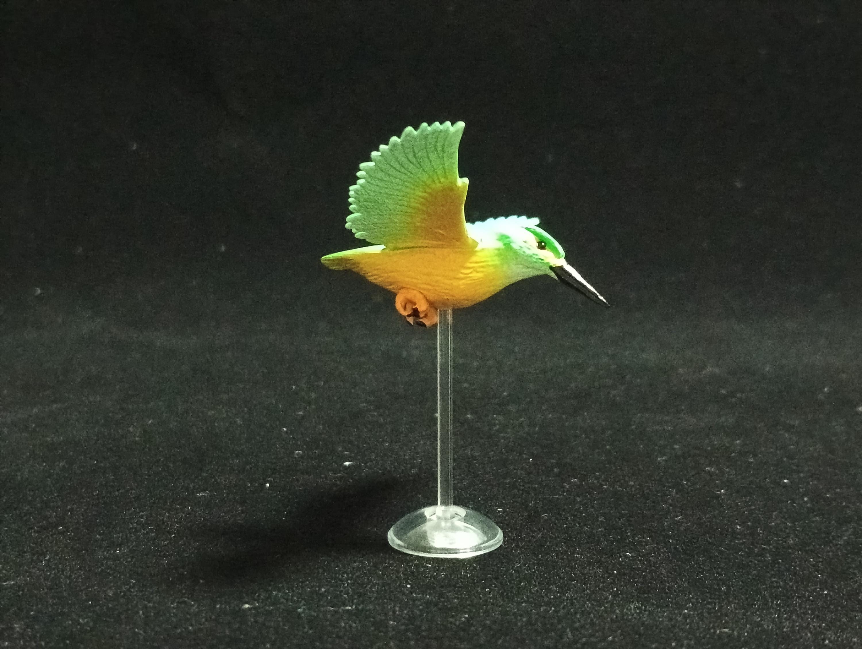 Miniature Kingfisher (Greenbird) Figurine - Kaiyodo