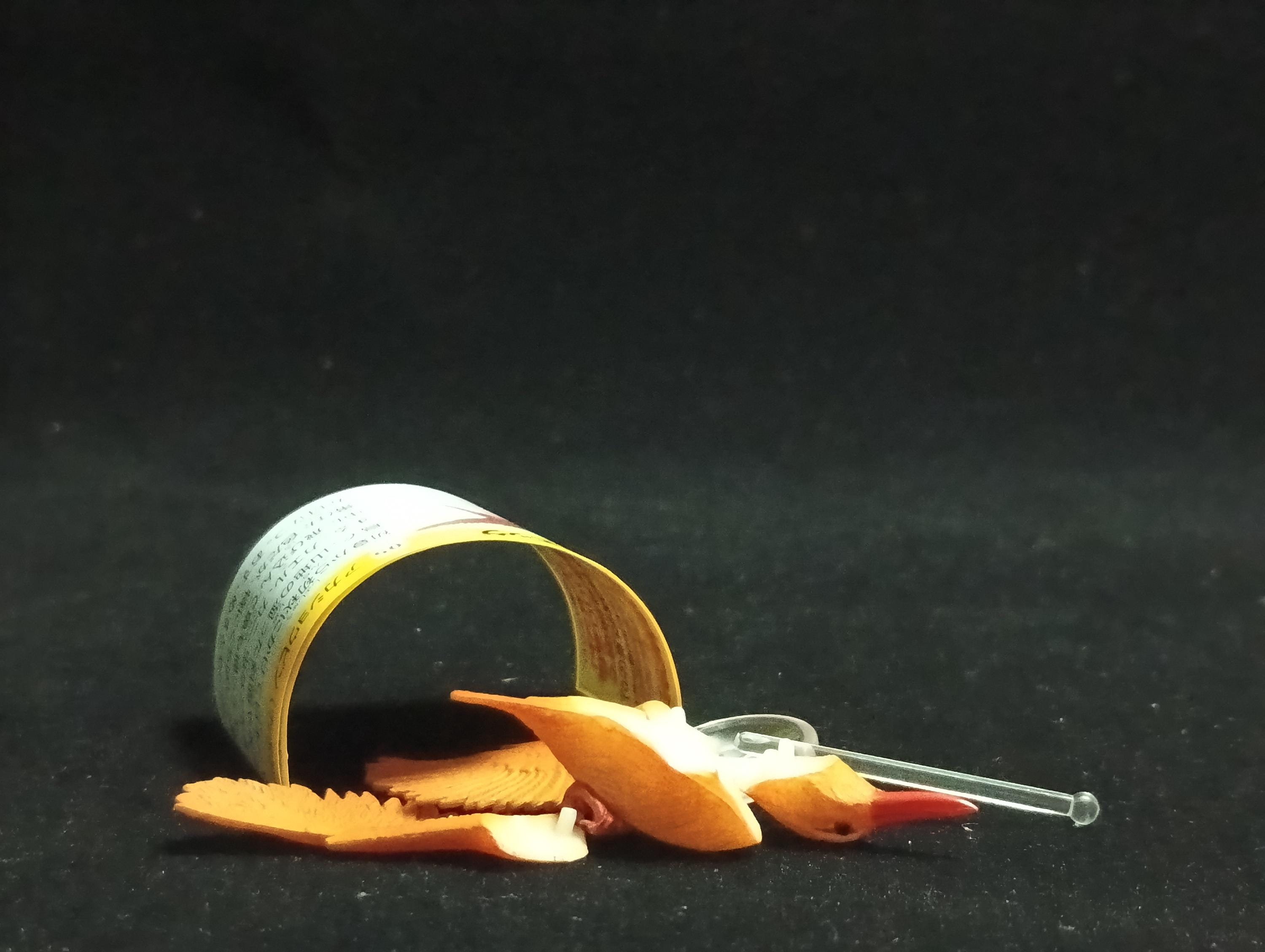 Miniature Crimson cormorant Figurine - Kaiyodo