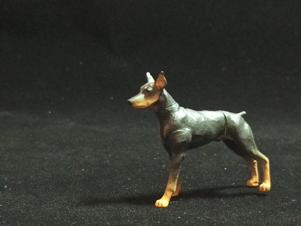 Miniature Doberman Pinscher Figurine - Furuta