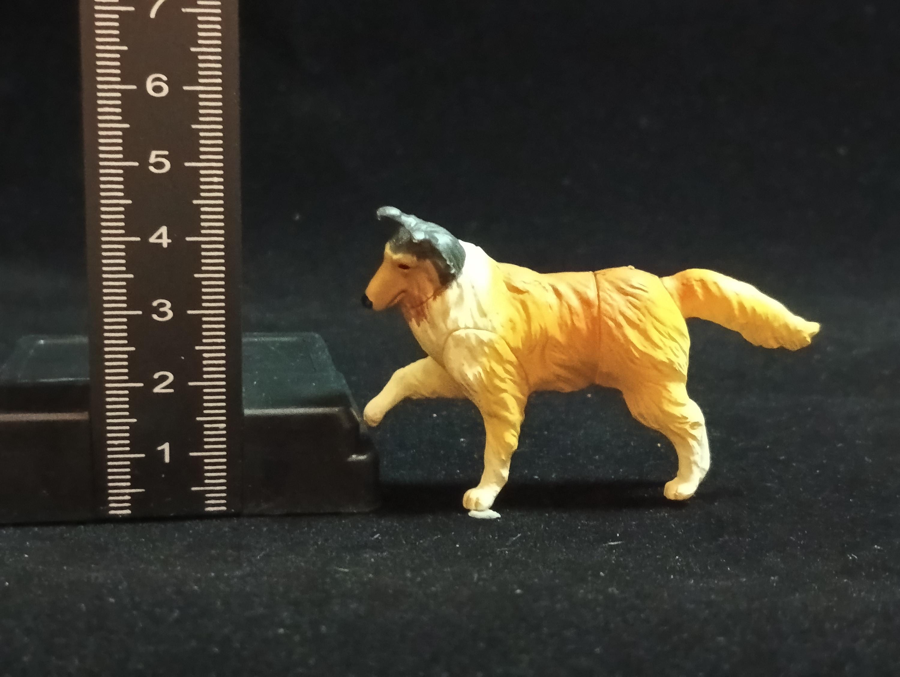 Miniature Ruff Shepherd Dog Figurine - Furuta