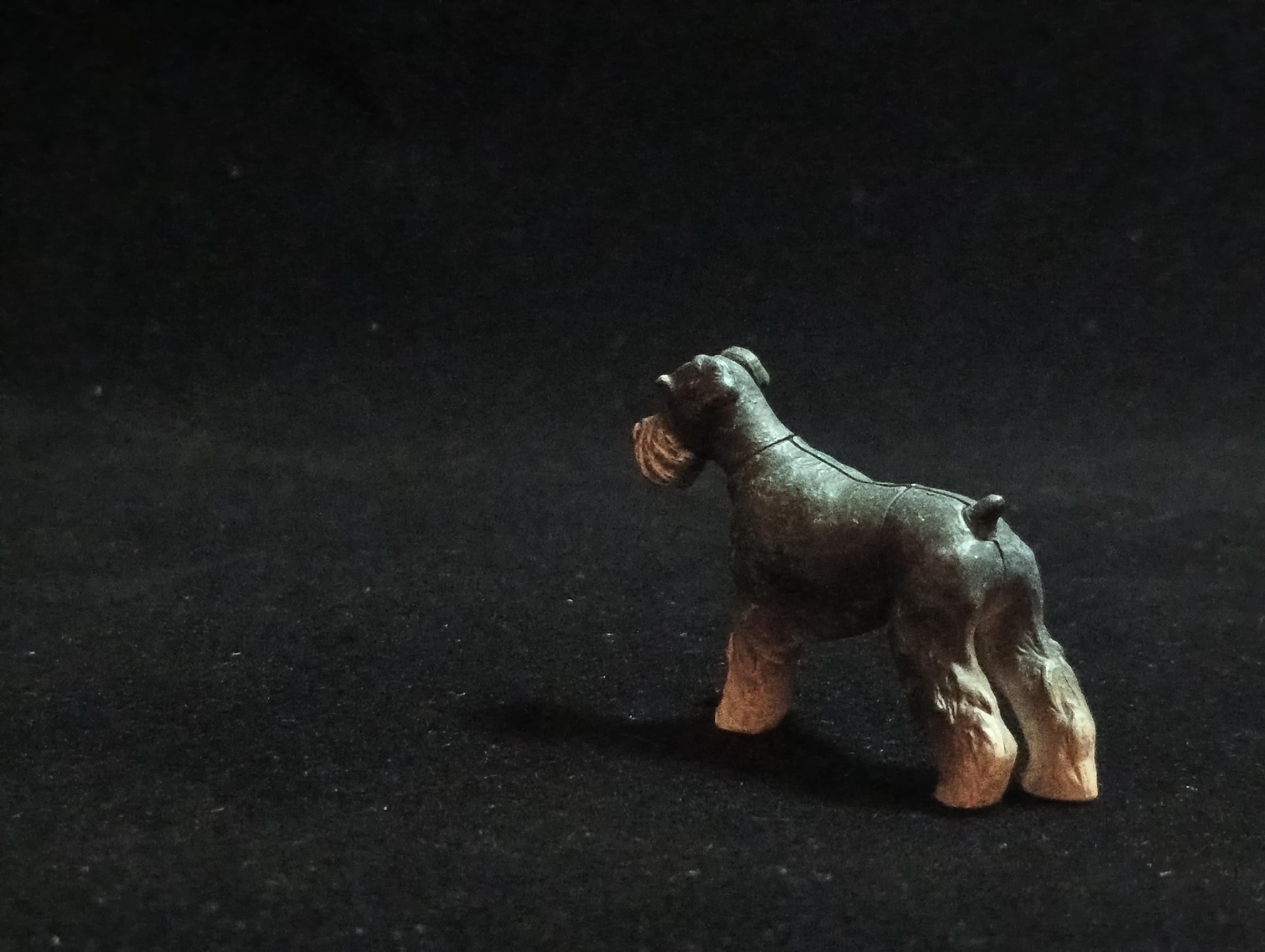 Miniature Schnauzer (A) Figurine - Furuta