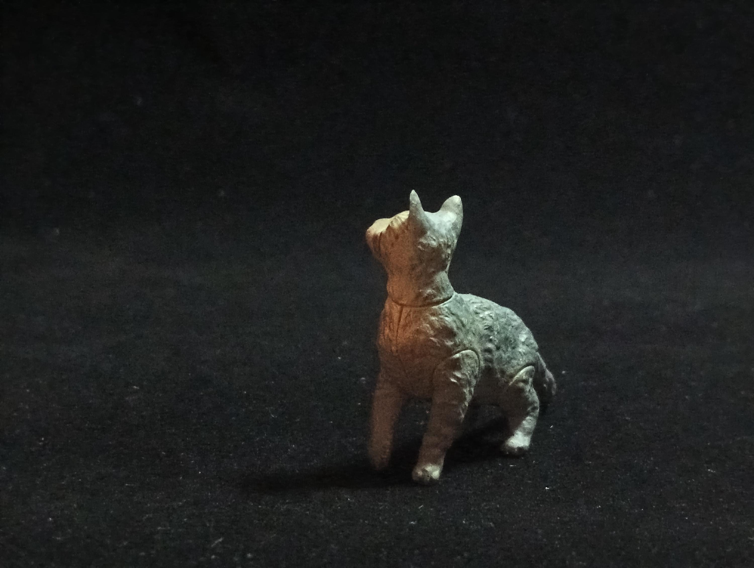 Miniature LaPerm (B) Figurine - Furuta