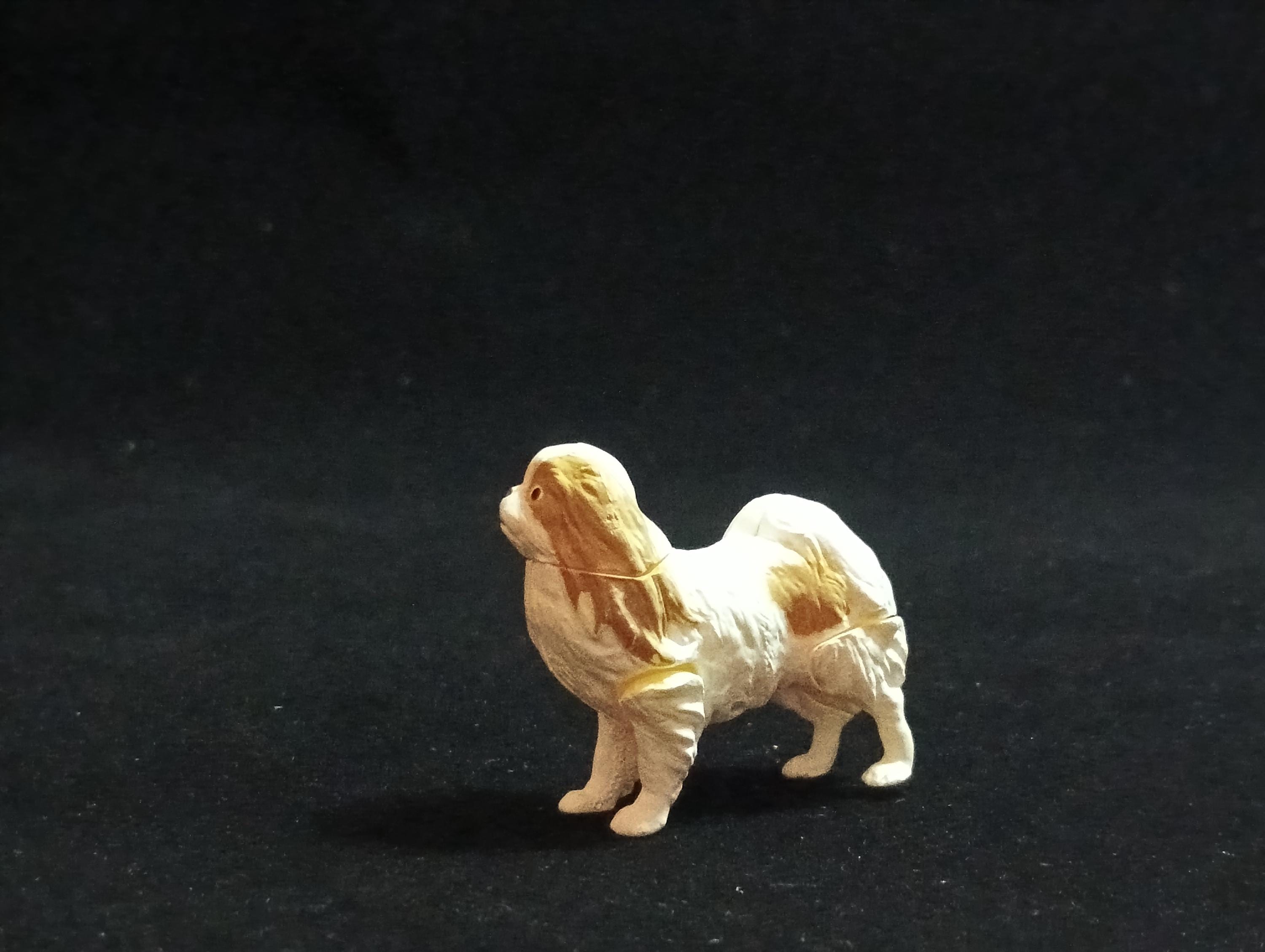 Miniature Japanese Chin(A) Figurine - Furuta