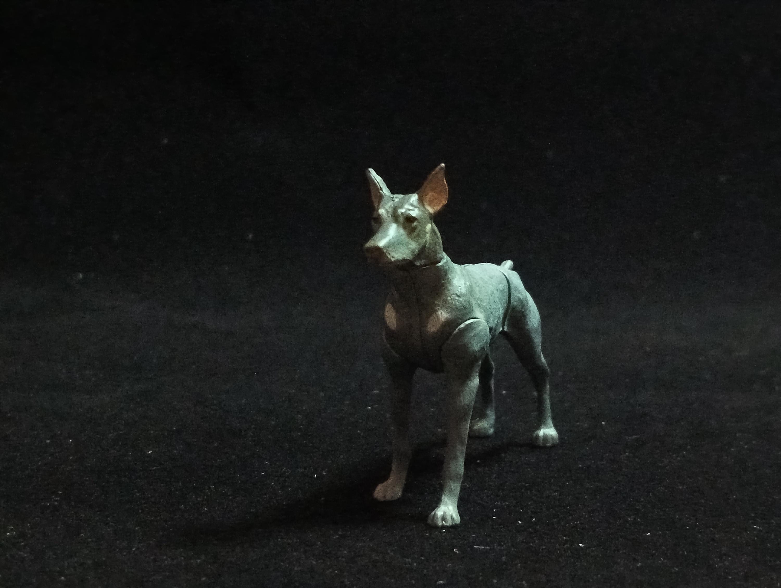 Miniature Doberman Pinscher(B) Figurine - Furuta